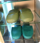 殺菌灯スリッパ棚